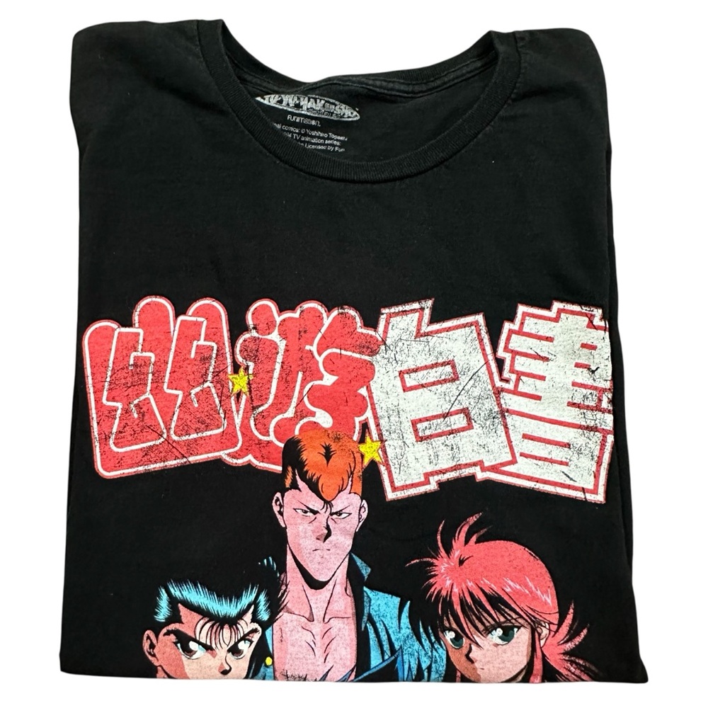 Yu Yu Hakusho Ghost Files Anime Graphic T-Shirt. Men’s Medium